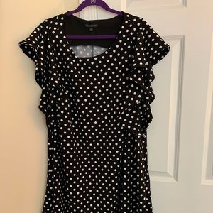 Knee Length Polka Dot Dress Size 26/28